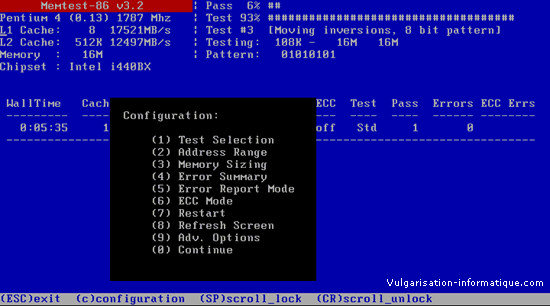 options memtest