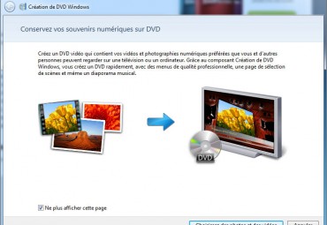 Création dvd windows