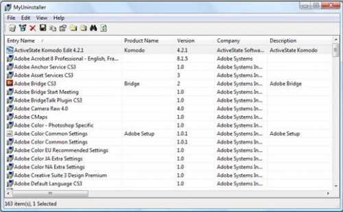 MyUninstaller MyUninstaller