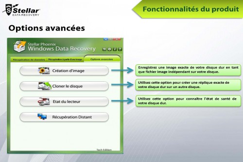 Options avancées