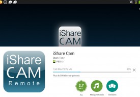 Installation iShare Cam téléchargement