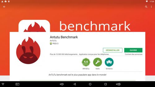 Amtutu benchmark box tv T95ZZ